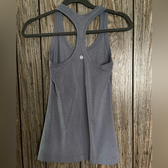 lululemon athletica Tops - Lululemon Racerback Cool Blue/Grey Tank